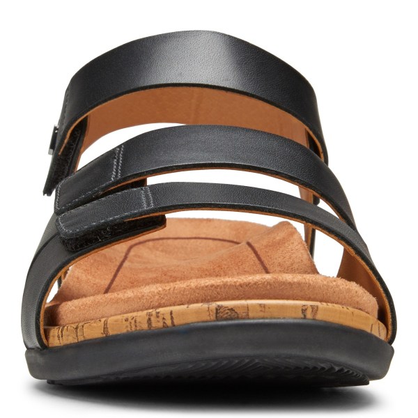 Vionic Sandals Ireland - Colleen Sandal Black - Womens Shoes Online | DGYZK-5139